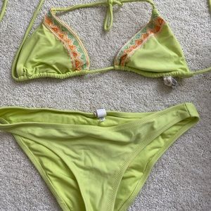 Two piece swim